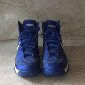 Nike Hyperfuse Blue Sneakers